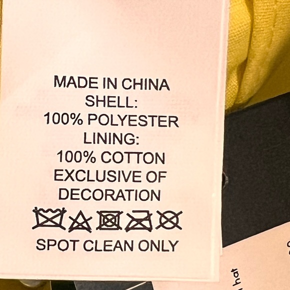 🎉HP🎉NWT Kate Spade Lemon Toss Baseball Cap/Hat - Picture 7 of 8